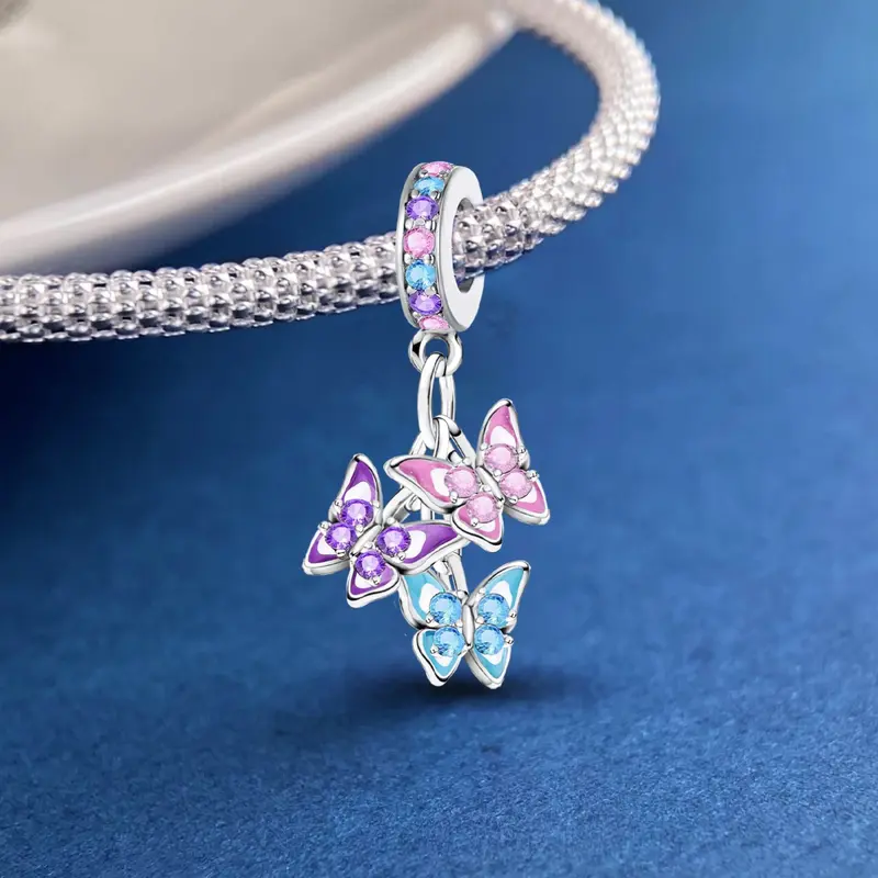 Cute Cartoon Bear & Rabbit & Flower & Car Design Charms, Diy With Charms, Jewelry Making Accessories for Women & Girls, DIY Jewelry Making Kit for Bracelet & Necklace, Charms For Bracelets