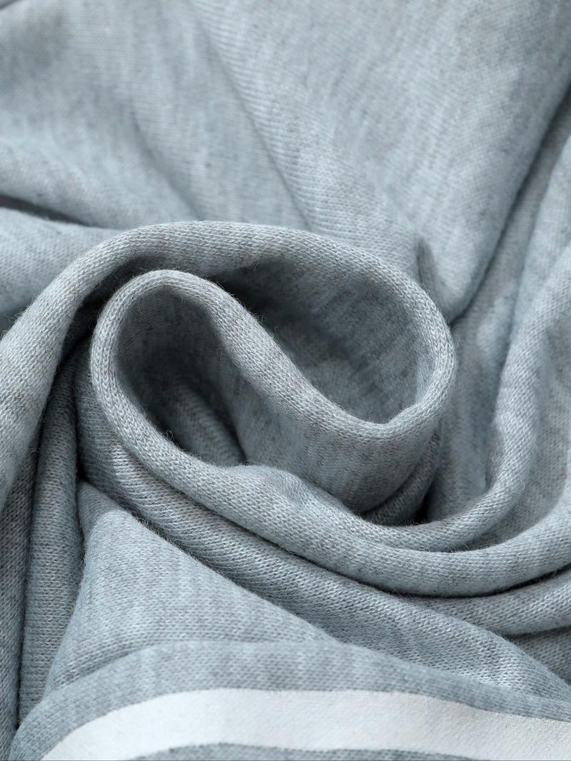 Cozy Gray Wide-Leg Sweatpants w/ Plaid Waist & LA Heart Embroidery 💕 | Trendy Streetwear Vibes | Comfy Baggy Fit + Side Stripes | Perfect for Casual OOTDs #SweatpantsInspo #TikTokFashion #CozyFit #LAstyle