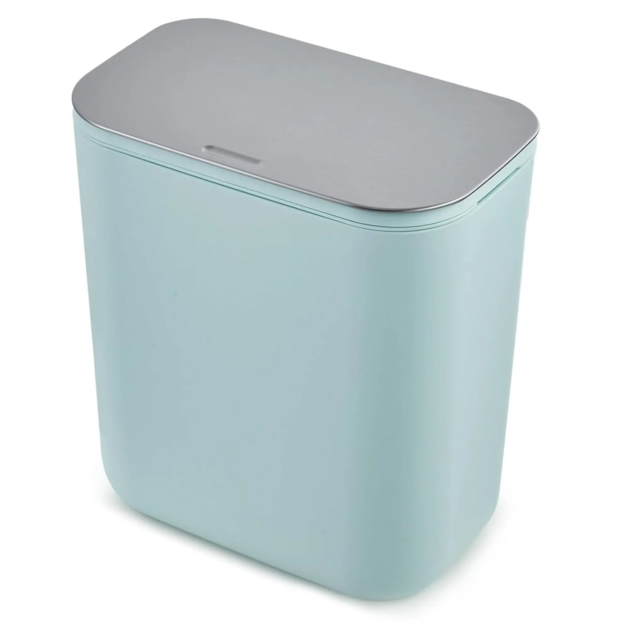 Garvee 2.4 Gallon Green Hanging Cabinet Trash Can with Lid, Ideal Kitchen Compost Bin for Efficient Waste Management and Space Saving
