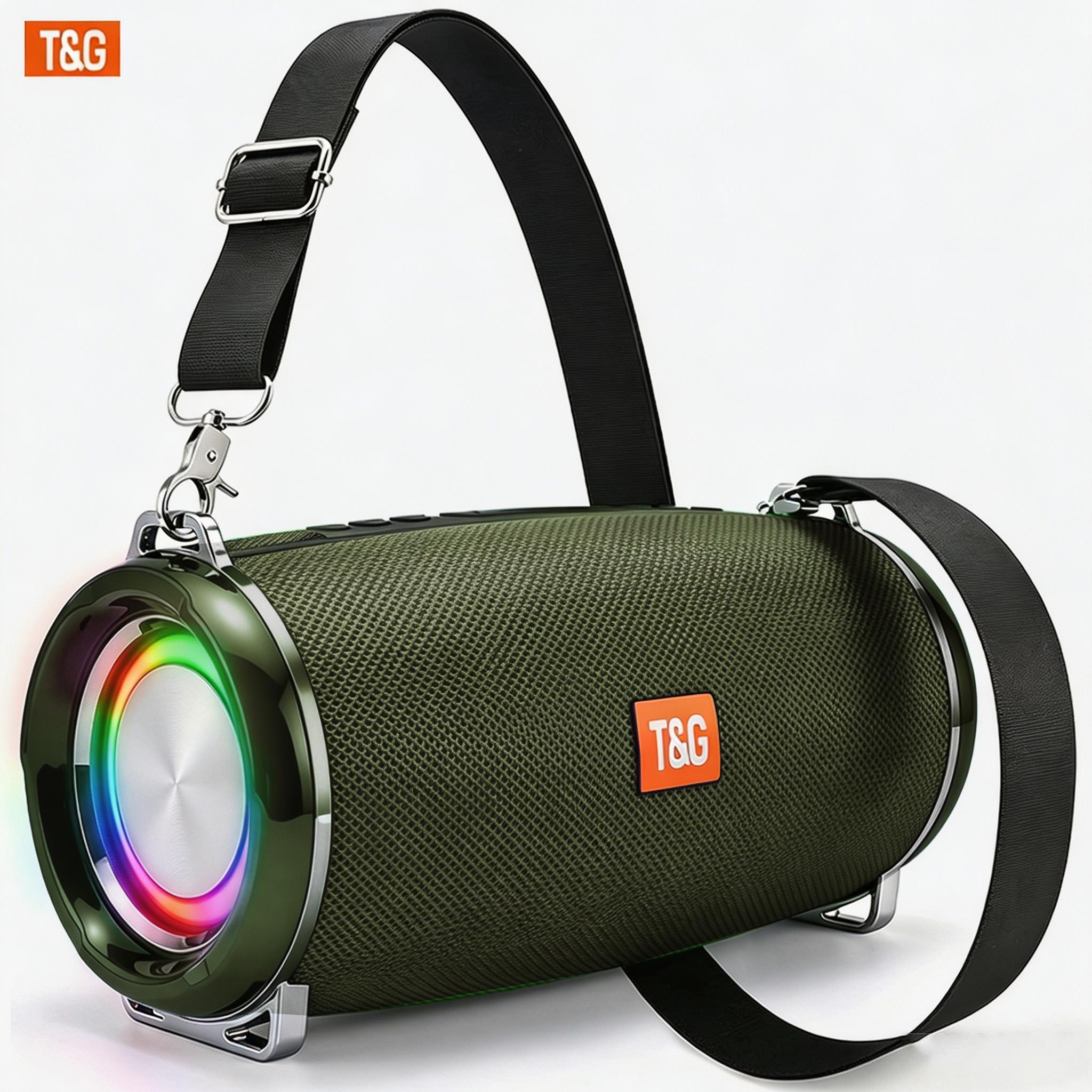 TG192 is a medium-sized music player that supports USB/TF/FM radio music playback. With TWS stereo sound, it can connect to various devices such as mobile phones, tablets, and TVs. It's perfect for carrying around, camping, and use at gatherings.