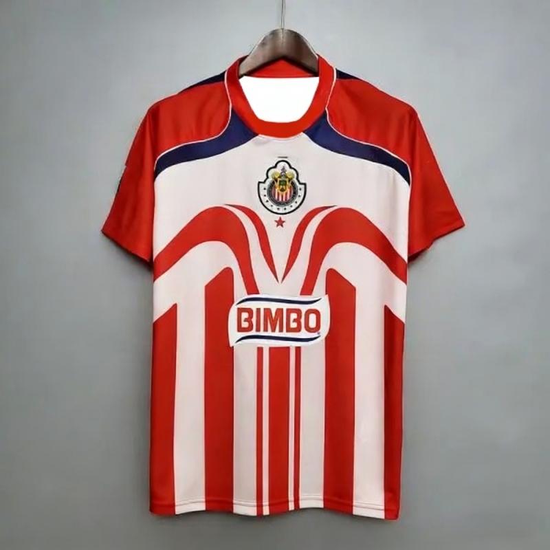 Chivas Guadalajara Retro Football Jersey Summer Men's Women's Quick-Dry Breathable T-shirt Training Wear Y2k Beachwear Wetsuit