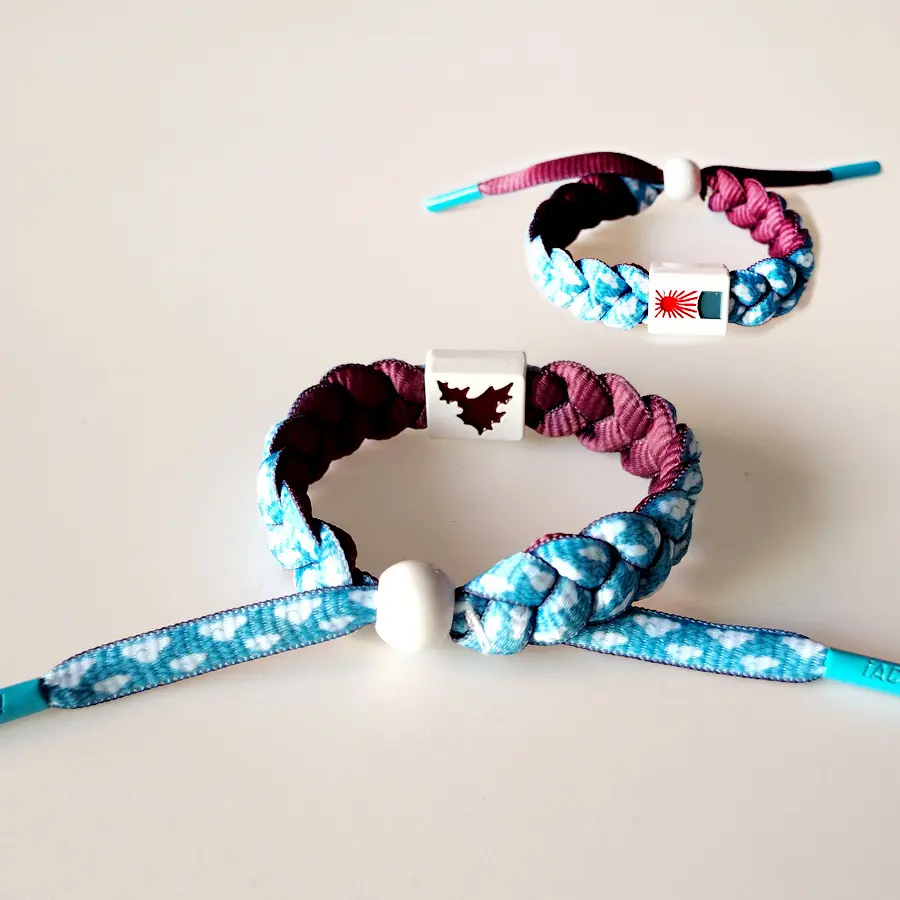 Tanjiro's blue natural color bracelet