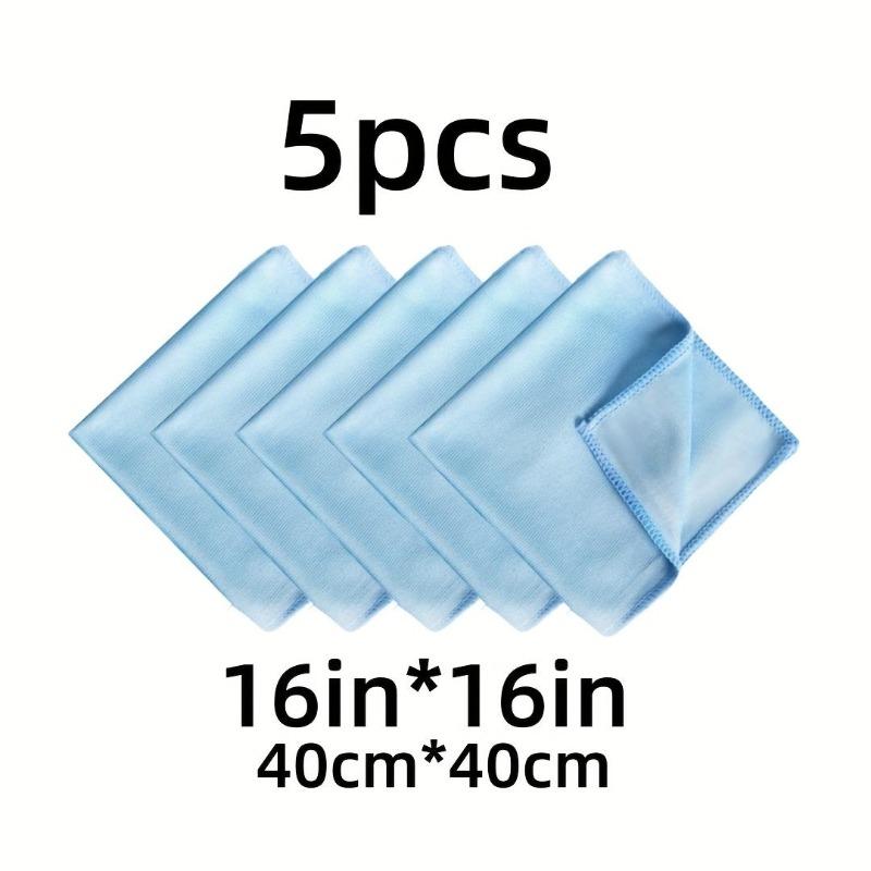 Microfiber Cleaning Cloths, Super Absorbent Reusable Detailing Cloth - Chemical-Free, Lint-Free, Scratch-Free Glass & Multi-Surface Towels for Windows, Mirrors, Auto, Electronics, Camera Lenses