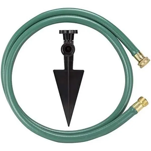 Garden Hose Extender - 6 Foot Hose with Faucet Extension for Hard to  Areas - Leakproof Washers - Solid Brass Fittings