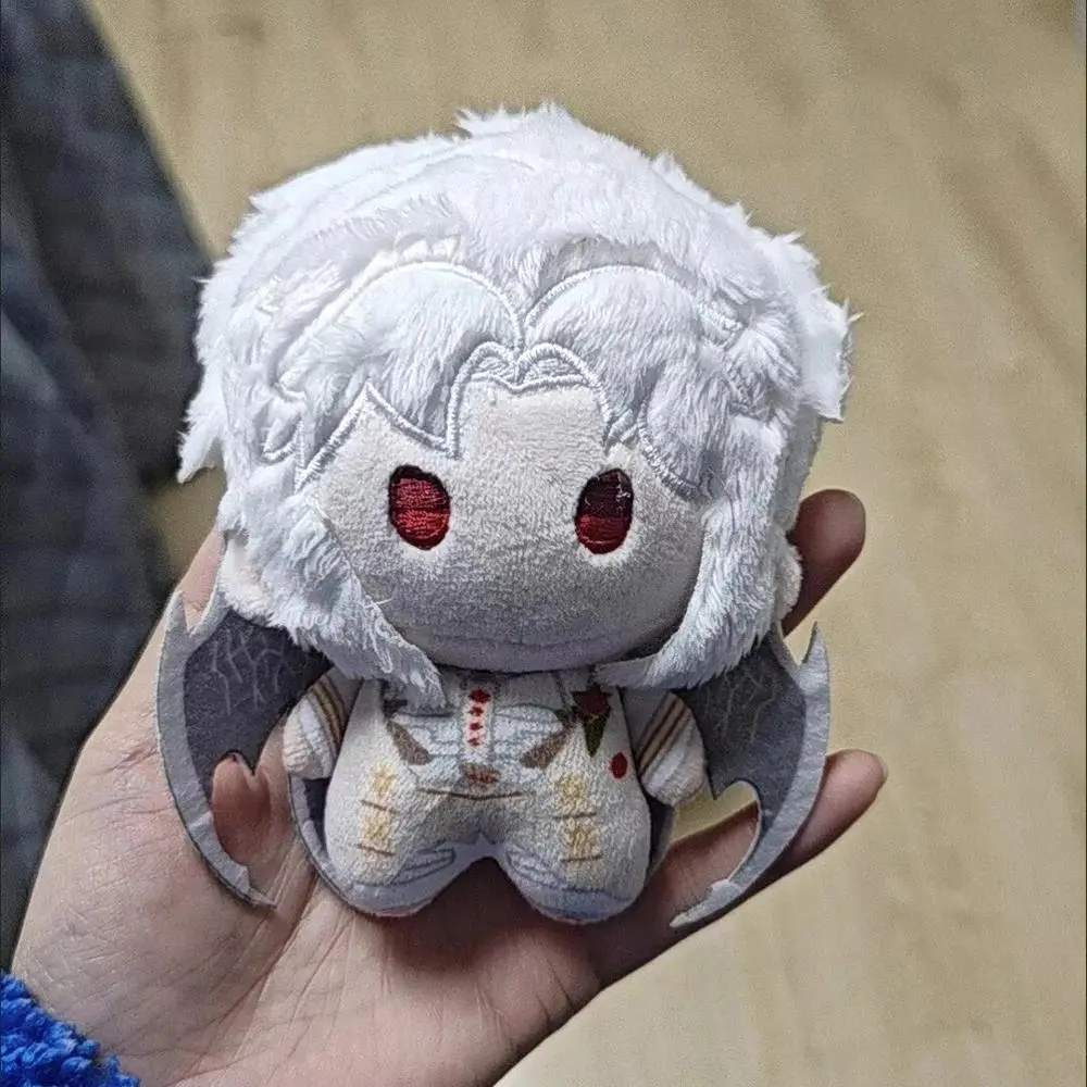 10cm Sylus Plush Dolls with Wing Game Cartoon Love and Deepspace Plushie Stuffed Toys Pendant Keychain Gift Sylus Cosplay Print