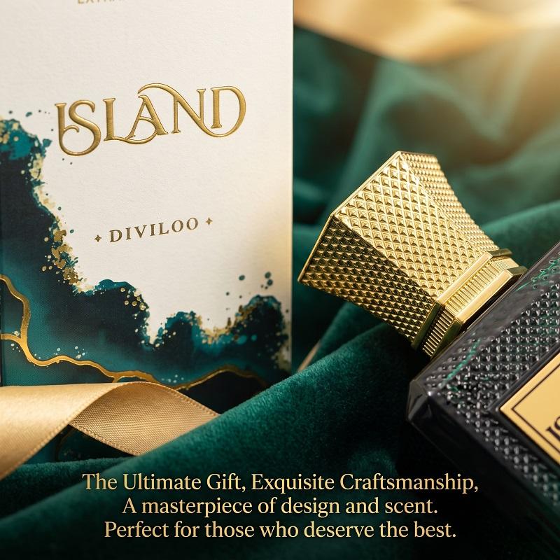 Island Dreams Perfume 100ML Unisex, Bourbon Vanilla Gourmand Eau De Parfum, Coconut & Tropical Notes, Long Lasting Vacation Scent
