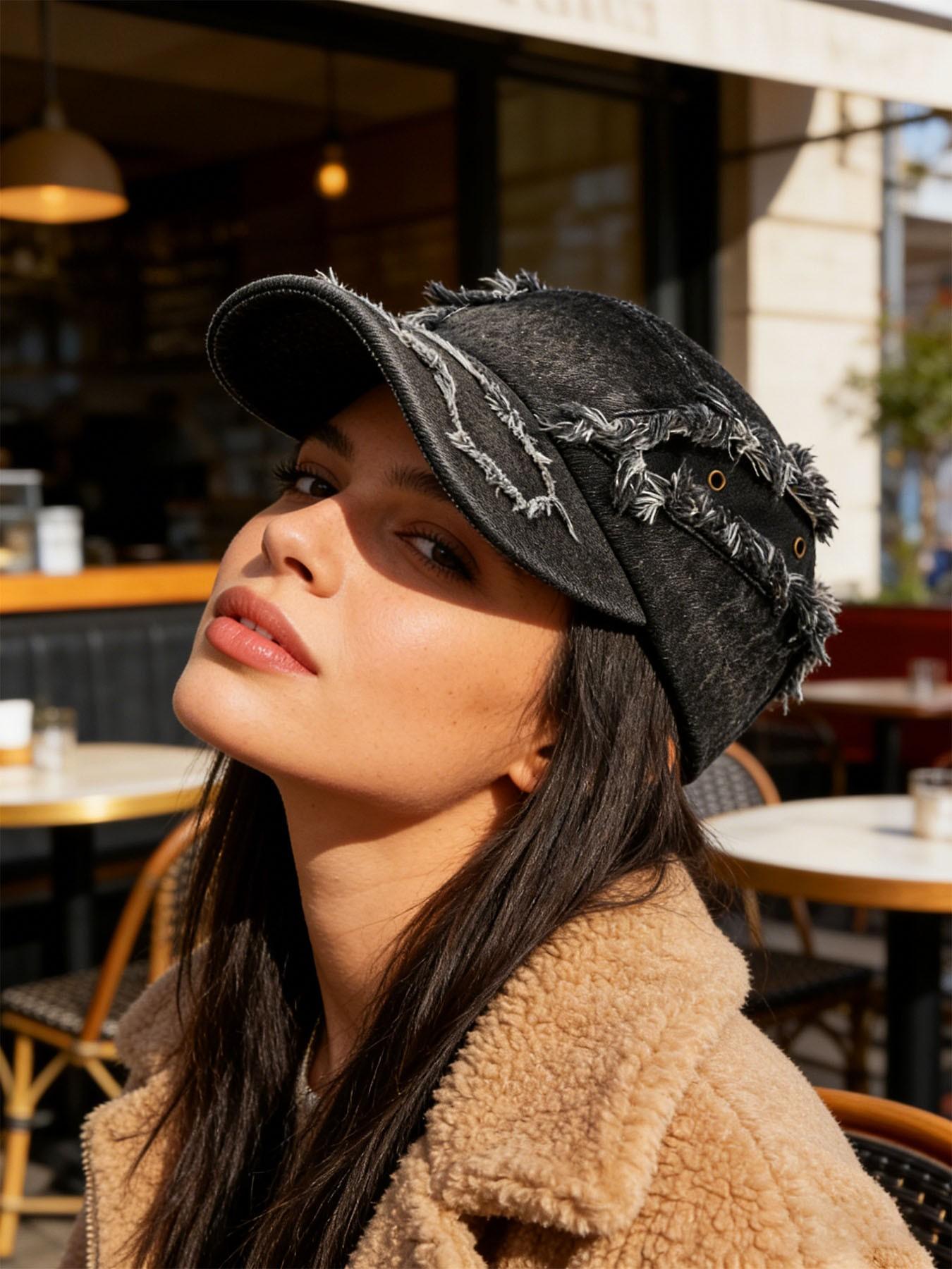 Flash Deal | Abouthexx Shop | Skin-friendly & Breathable | Comfy Washed Material | Y2K 5-Panel Cap | Complements any outfit. Must-have for retro fashion lovers.