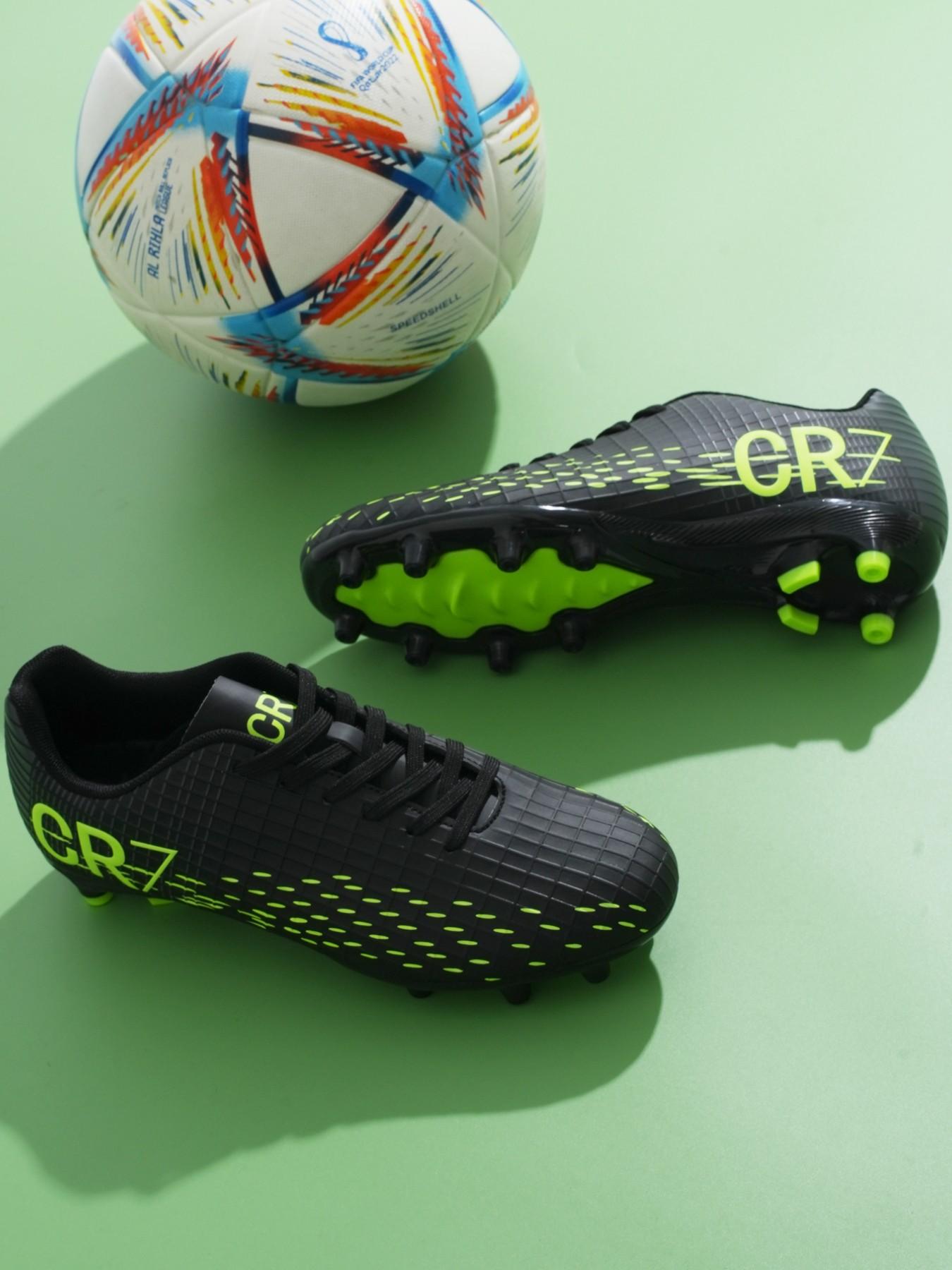 New Men Women Football Shoes World Cup Ag Long Nails Anti-Slip Training Outdoor Lawn Soccer Boots Low Top Short Nails Sports Shoes