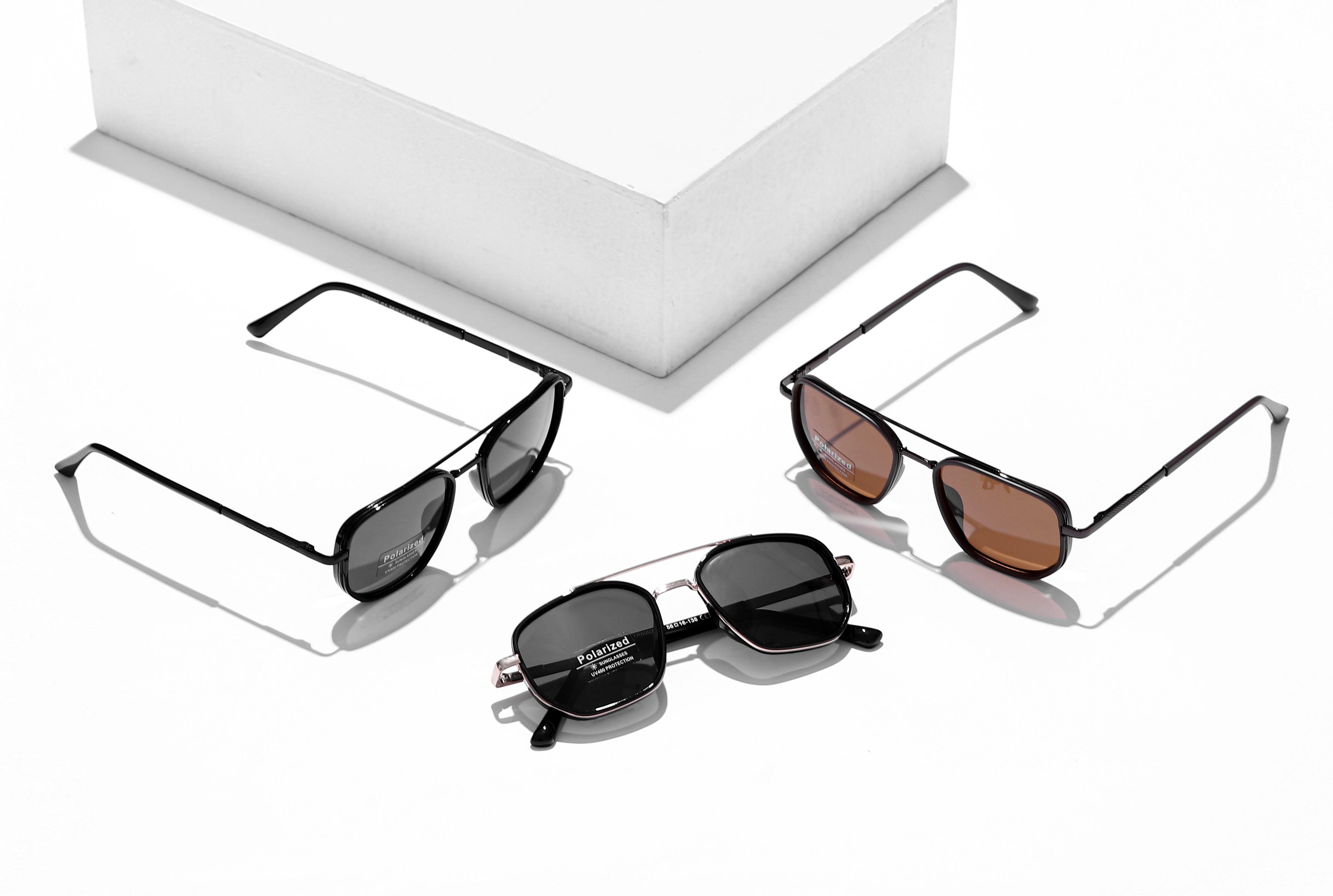 Sunglasses for Travel USE, Fashion Fall/Summer 2025 Geometric Frame Double Beam Sun Protection Glasse25 Trends, Travel Accessories,summer Outfits, summer Freshness, Vacation Outfits summer Outfits 2025