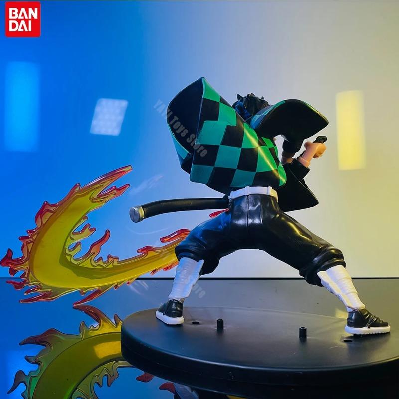 Hot Demon Slayer Anime Figure Tanjirou Agatsuma Zenitsu Kyoujurou Anime Model  Action Figure PVC collection Toy for Kids Gift