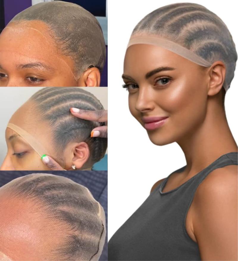 Wig Cap for Lace Front Wigs Breathable and Elastic HD Wig Cap, Elastic Headbands for Women Non Slip Soft Elastic Hair Bands Springtok Haircare