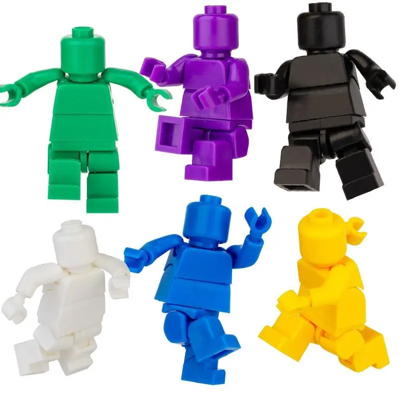 6-Piece Building Block Figure Set – Mini Collectible Toy People with Accessories Popular toys 2026 Hot selling toys