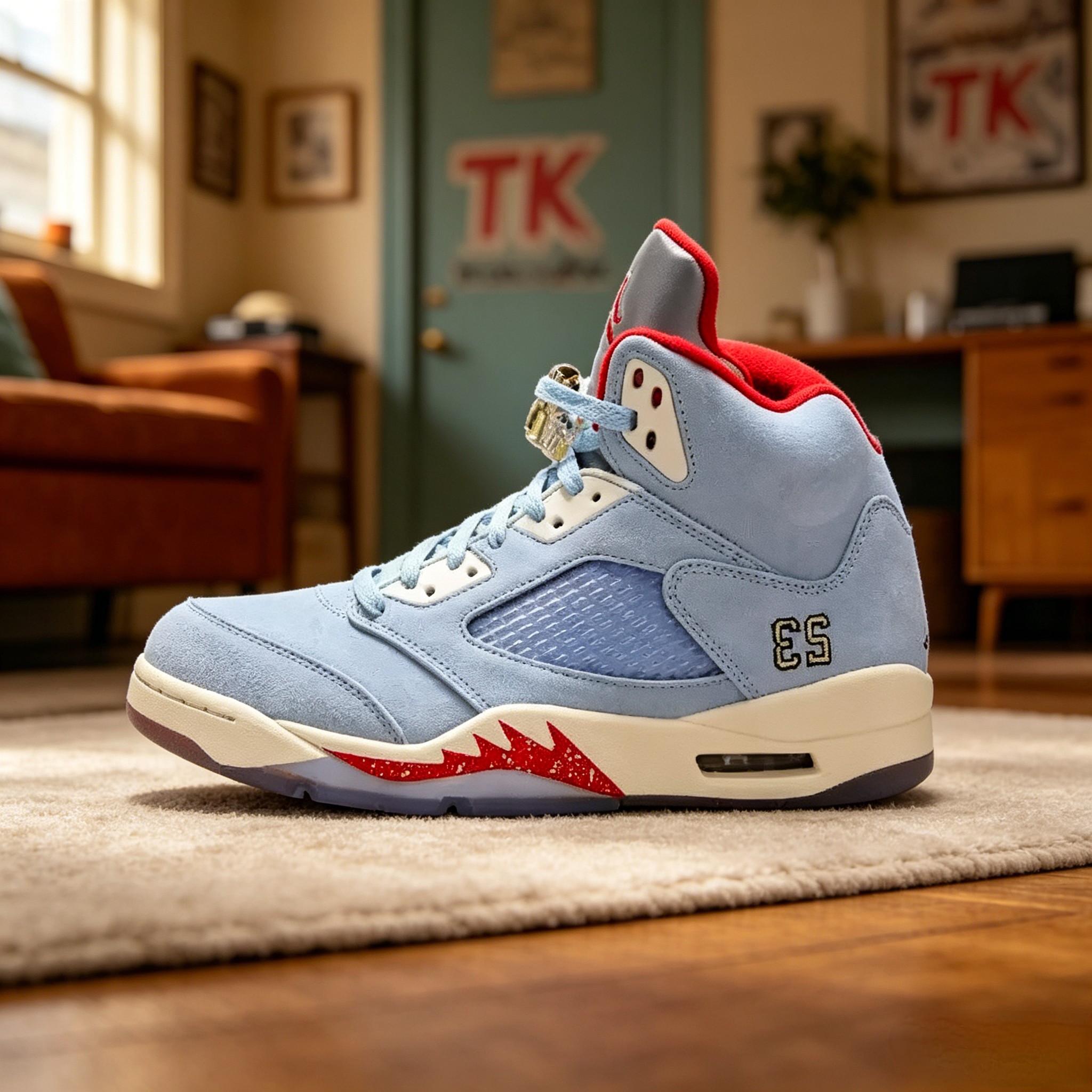 Ice Blue Retro High Top Basketball Shoes Men Women 90s Vintage Suede Upper Shark Tooth Design Air Cushion Streetwear Sneakers 2025 Absolutely! Enhances air circulation, prevents sweaty feet Excellent grip, long-lasting durability Premium Ic