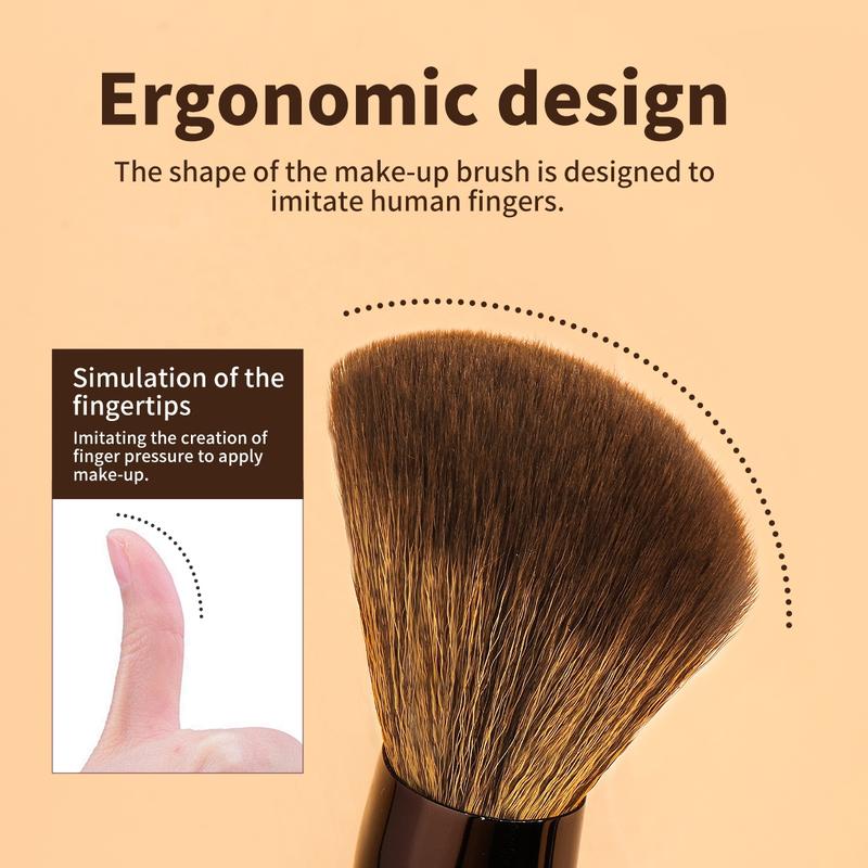 MAANGE 10pcs Makeup Brush Set, Makeup Brushes Set, Foundation Brush Blush Brush Contour Brush Concealer Brush Eyeshadow Brush Blending Brush Eyelash Brush Eyebrow Brush, Professional Face & Eye Makeup Kit for Travel and Daily Use