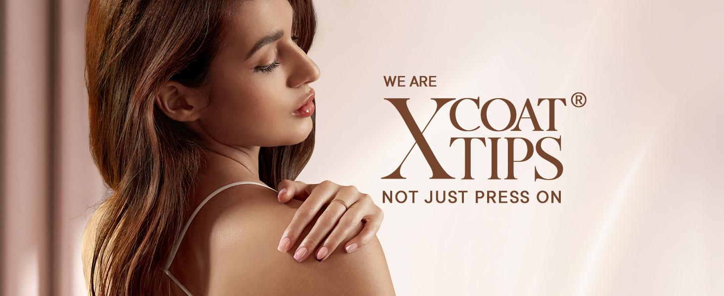 BTArtboxnails XCOATTIPS Press on Nails - 150pcs  Fall Short Square or Almond or Coffin French Tips, Skin Tones Soft Gel False Nail, Soak Off Acrylic Fake Nails Extensions  Nailcare Outdoorfun