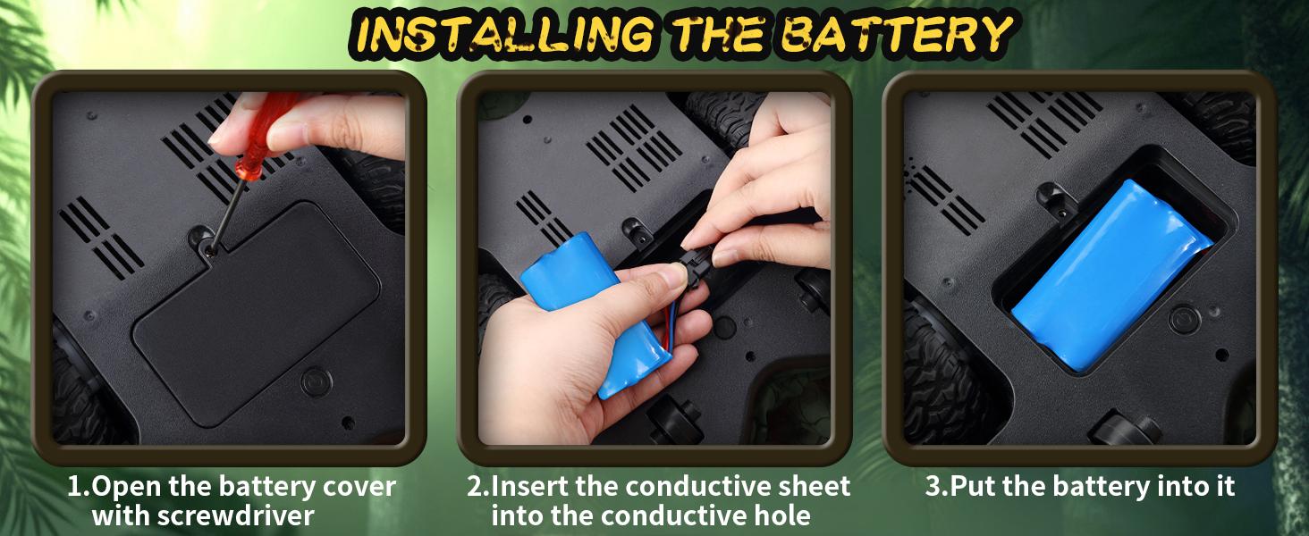 2.4GHZ Remote Control Inflatable Dinosaur Toy, Electric Toy Dinosaur with 360°Rotation and Sound Effects,Rechargeable Walking Dinosaur Toy, Birthday Gifts for Boys Kids Age 6-8 8-12