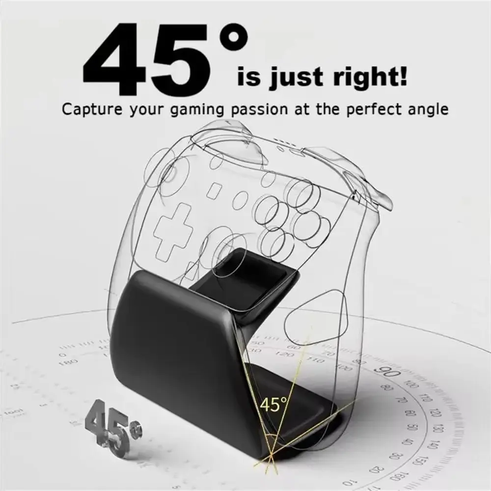 For Switch 2 Pro Controller Stand Switch/Xbox Series x Multi functional ABS Controller Display Stand Controller Accessories