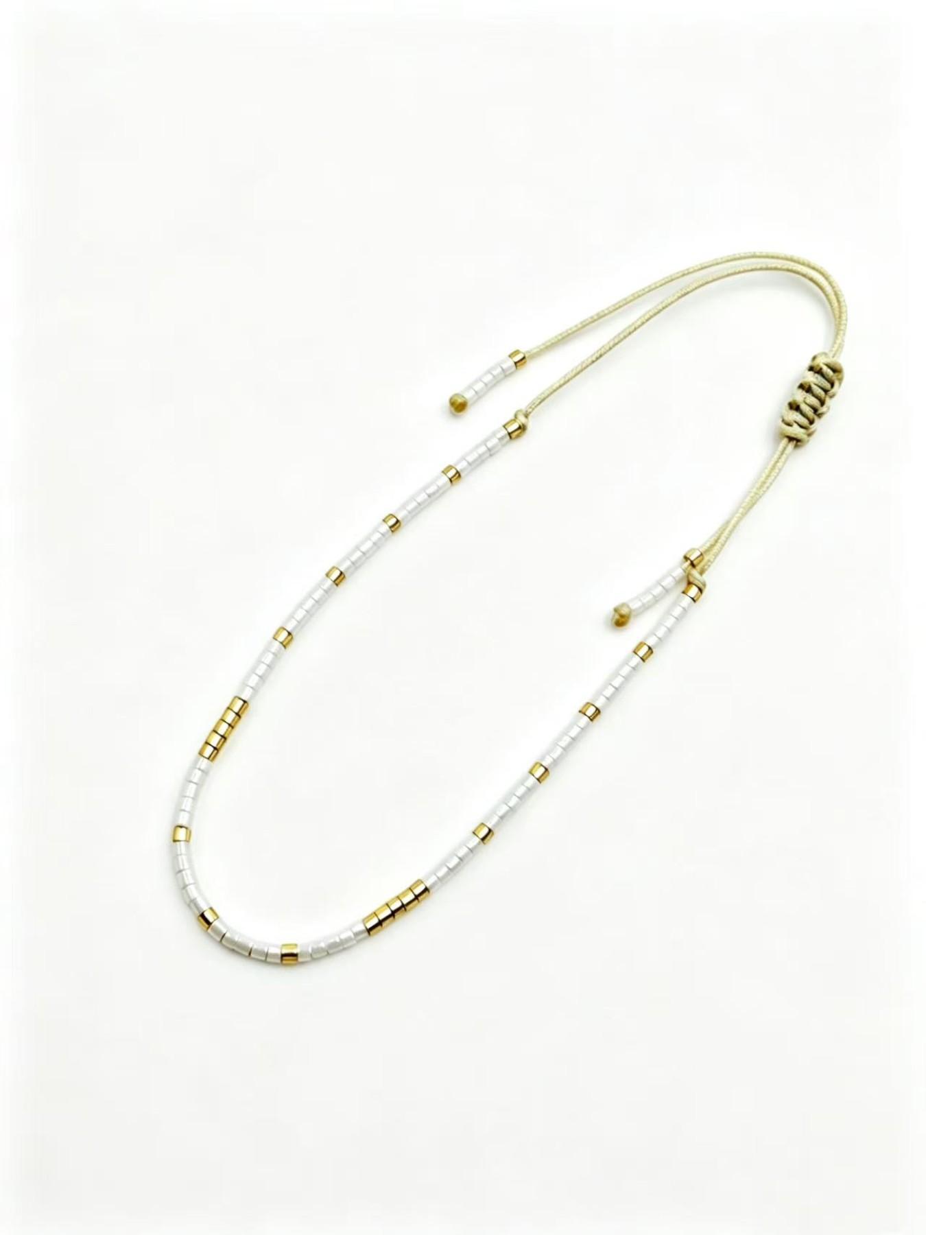 Shining Day Series Miyuki Glass Beads Fashion Handmade Braided Bracelet, Stylish Jewelry for Women and Men, Unique Crafted Accessory