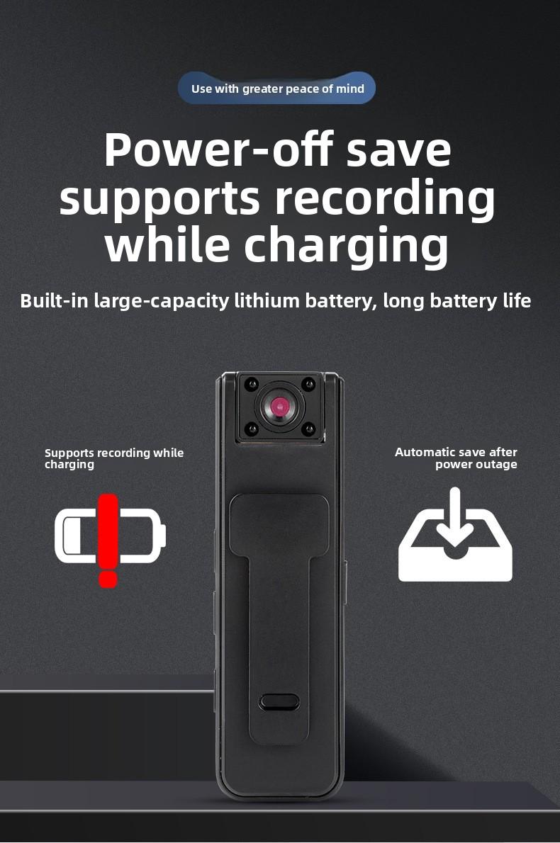 Ultra-Clear Sports Vlog Camera - Integrated DV Recording Device with Anti-Shake & Remote Monitoring Functions