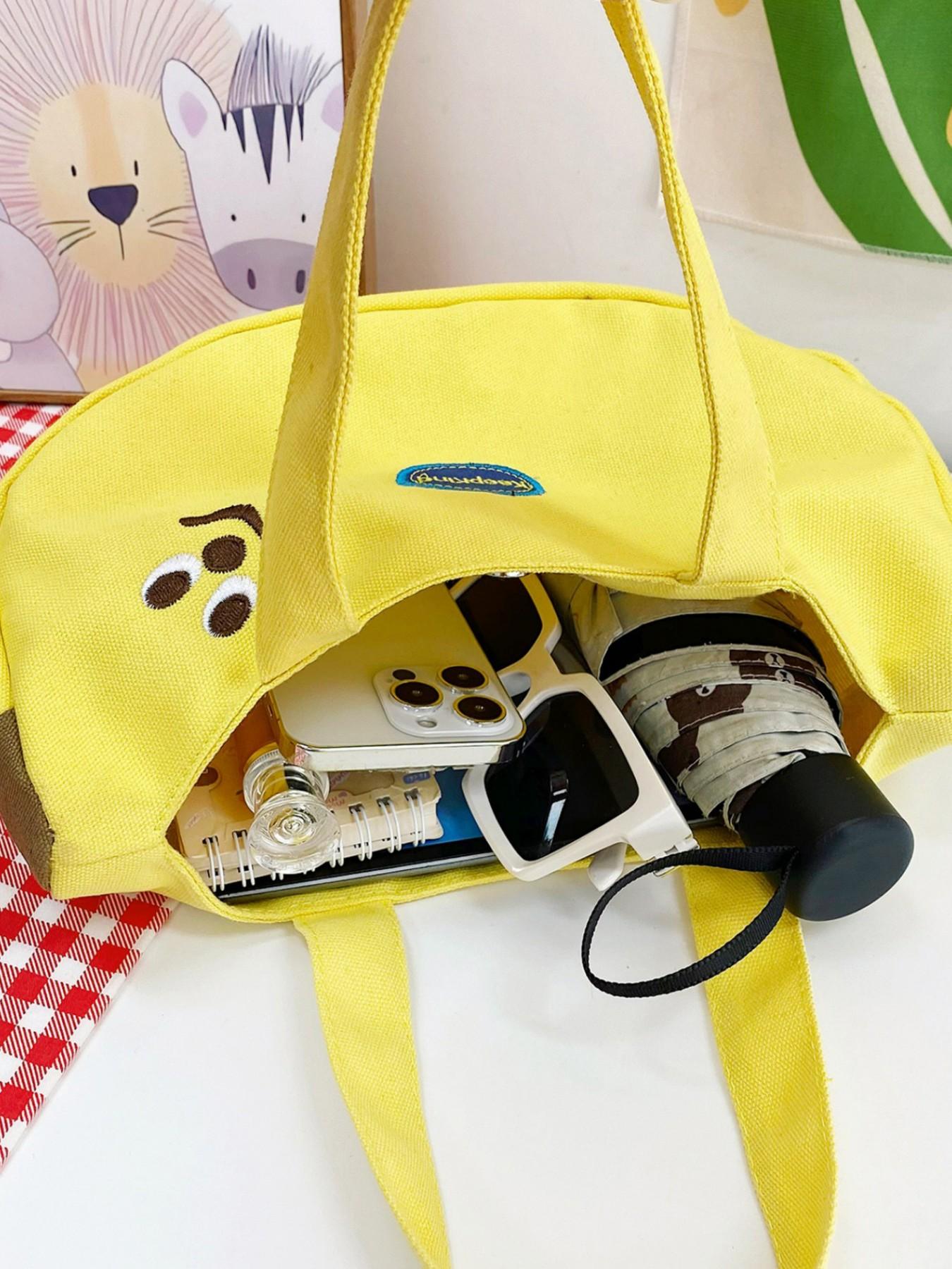 Cute Fashionable Half-Circular Handbag, Large Capacity Elegant Bag, Casual Style Solid Color Shoulder Bag, Perfect for Daily Use