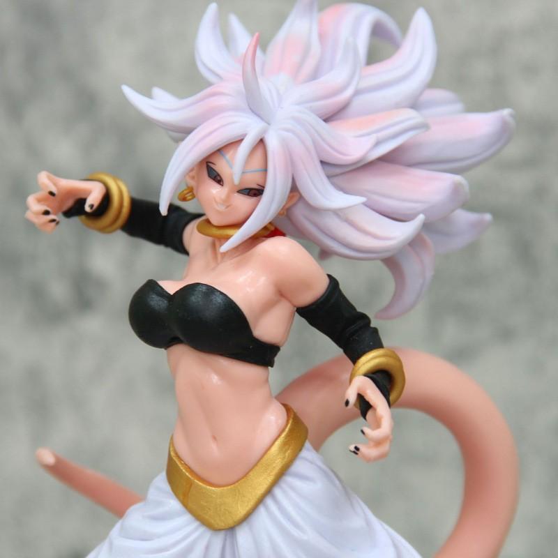 Dragon Ball Anime Theater Version Android 21 Female Buu Figure, Android 21 Model Boxed Handheld Toy, Collectible Dragon Ball Figurine, Anime Character, Collectible Figures