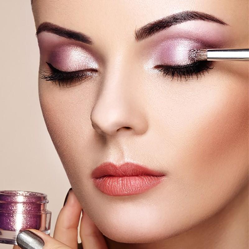 Detail Eye Shadow Brush, Makeup Brush for Smudge Eyeliner, Horse Hair Round Head, Precise Eyeshadow Makeup Tool, 1pcs