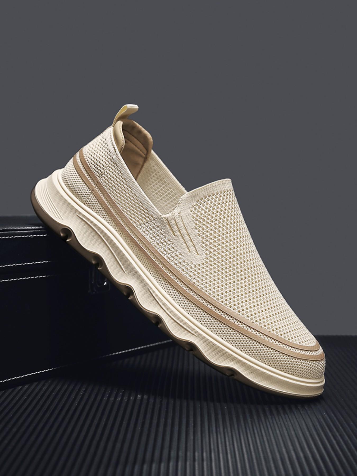 2026 Spring Summer New Mesh Slip-On Shoes, Breathable Lightweight Non-Slip Loafers, Comfortable Walking Shoes for Men