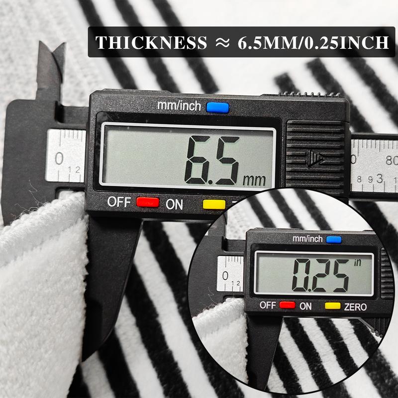 Cartoon Vortex Pattern Round Rug, 1 Count Non-slip Creative Soft Floor Mat, Home Decor Carpet for Home Living Room Bedroom, Home Decorative Rugs