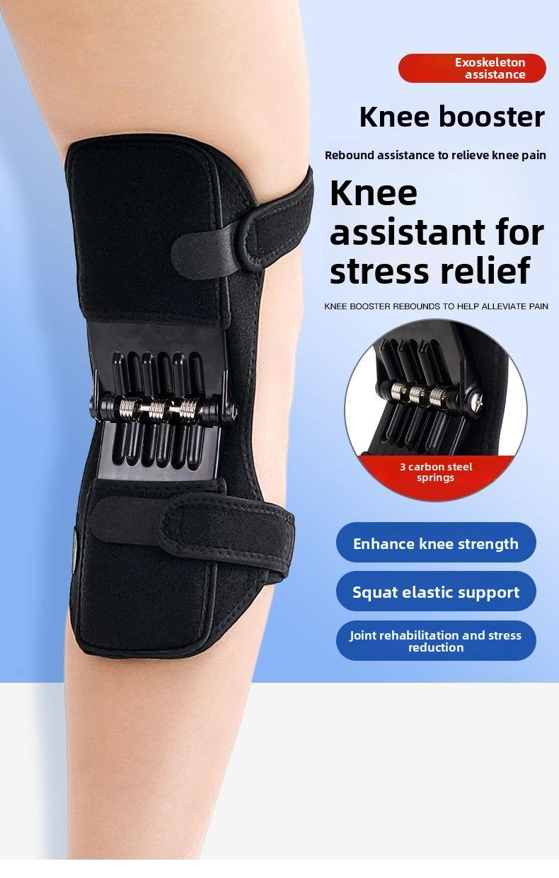 Knee Stabilizer Brace For Hiking Climbing Stairs Walking Fitness Sports Joint Support Protector Breathable NonSlip Knee Pad For Elderly Men Women Lightweight Patella Guard For Daily Activities Outdoor Exercise And Mobility Support