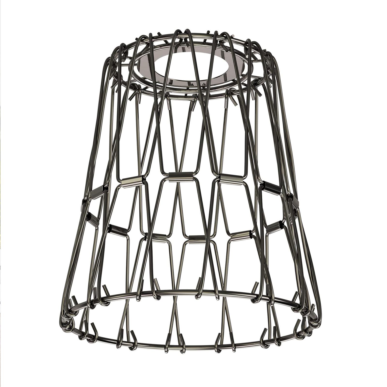 SERBASIC Vintage Deformable Metal Frame Pendant Light, E27 Base, Adjustable Length Hanging Ceiling Fixture with Deformable Shade, Incandescent/LED Compatible, Mount Kit Included, Retro Industrial for Indoor Use (Kitchen, Living Room)