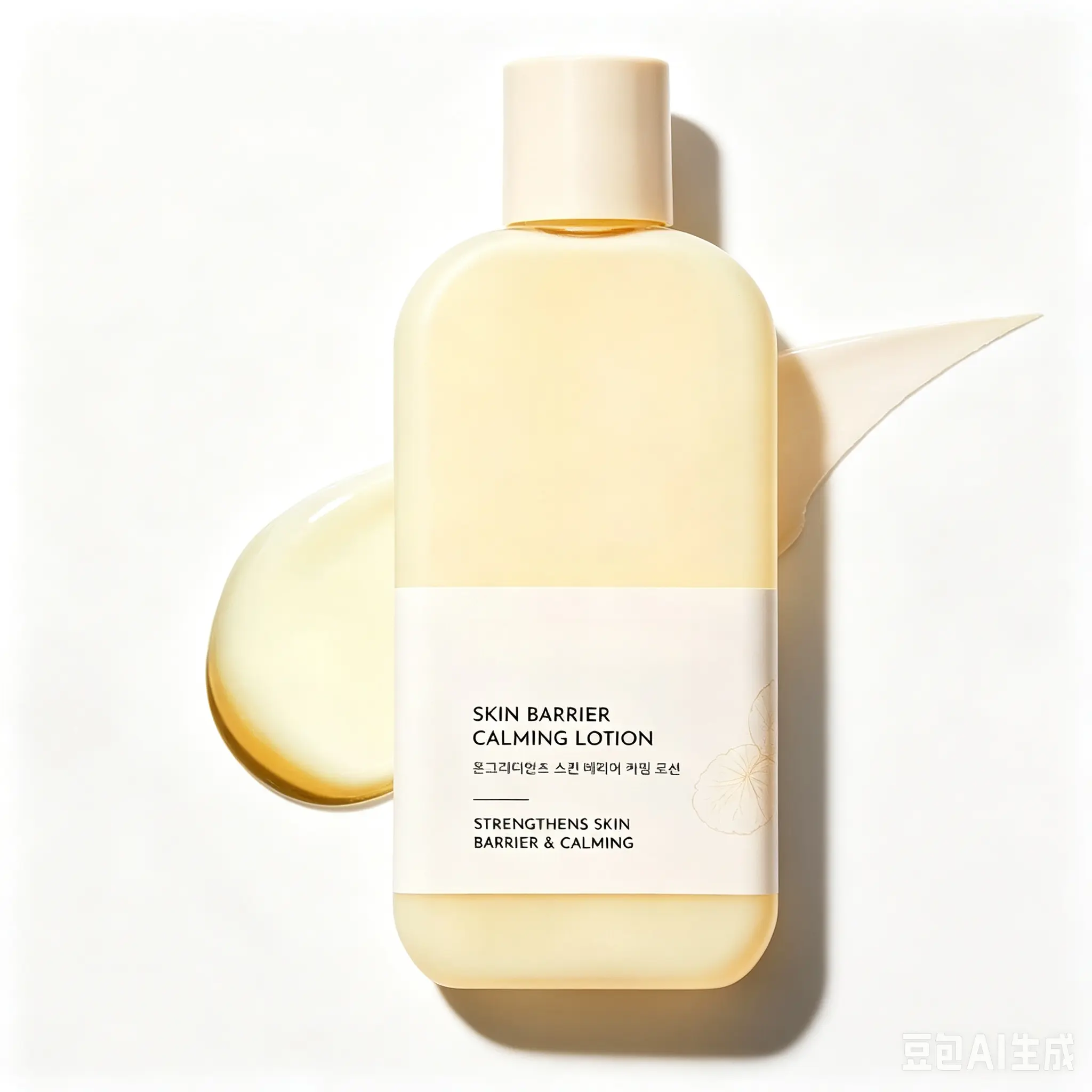 Skin Barrier Calming Lotion 220ml / 7.43 fl.oz -  Hydrating Lotion for Smooth Makeup Prep & Glowy Skin, Deeply Moisturising, GHK-Cu, CiCA + TECA, Peptide, Collagen, Non-Comedogenic Facial Daily Moisturizer, Korean Skincare, Collagen Deep Hydration