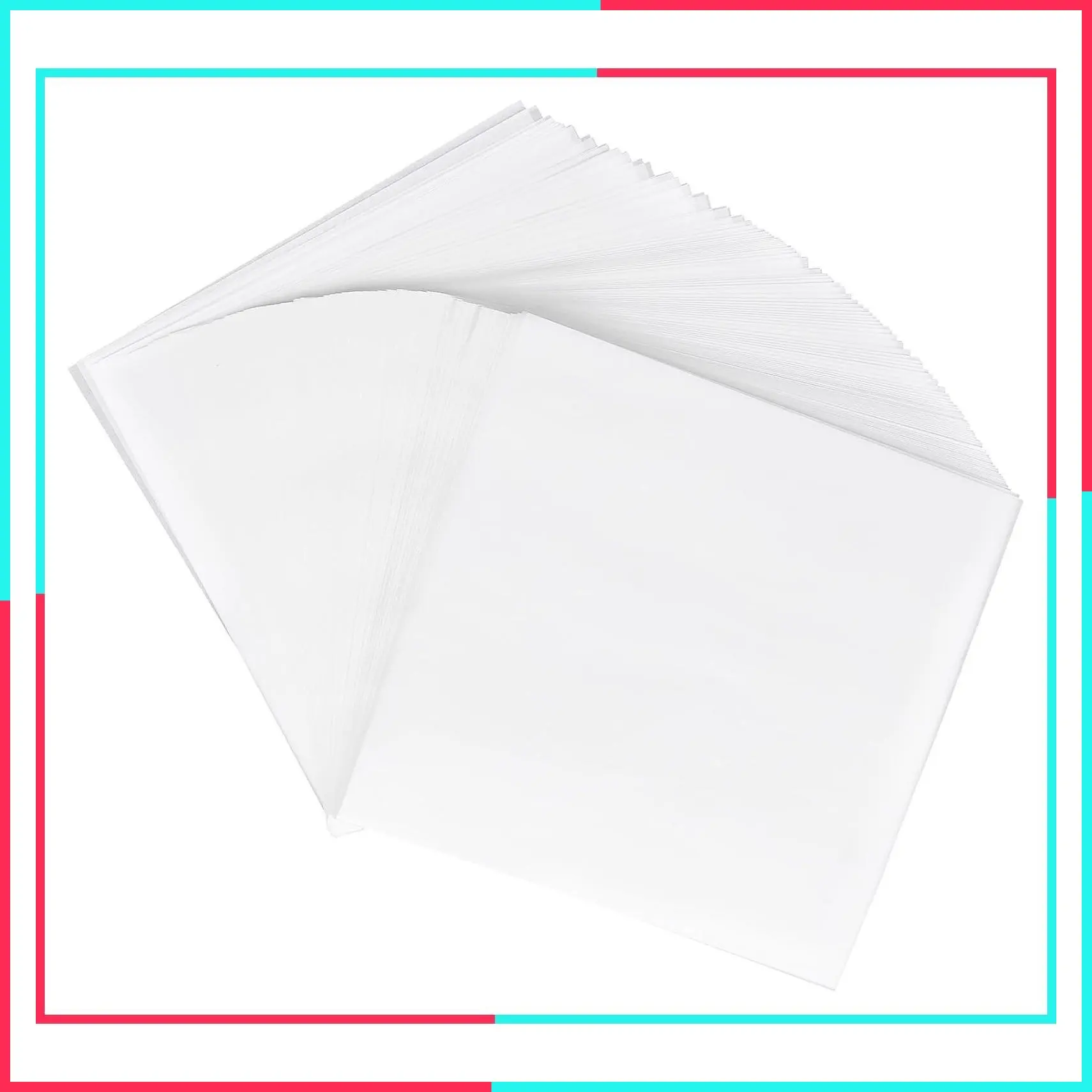 600 Pcs Nonstick Twisting Wax Paper Candy Wrappers for Caramels, Christmas Chocolate Lollipop Wrapping Sheets