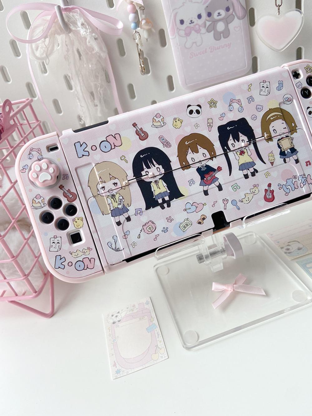 Girl Switch Protective Cover Split Controller Joy-Con Case Can Be Inserted Into The Dock for Nintendo Switch Console Oled/lite