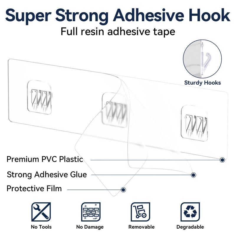 YASONIC Shower Caddy, 5 Pack Black Bathroom accessories ，Storage And Organization , No Drill Bathroom Shower Organizers With Removable Hooks, Rust Proof Shower Shelves For Inside Shower, Wall-Mounted Shower Holder dealsforyoudays