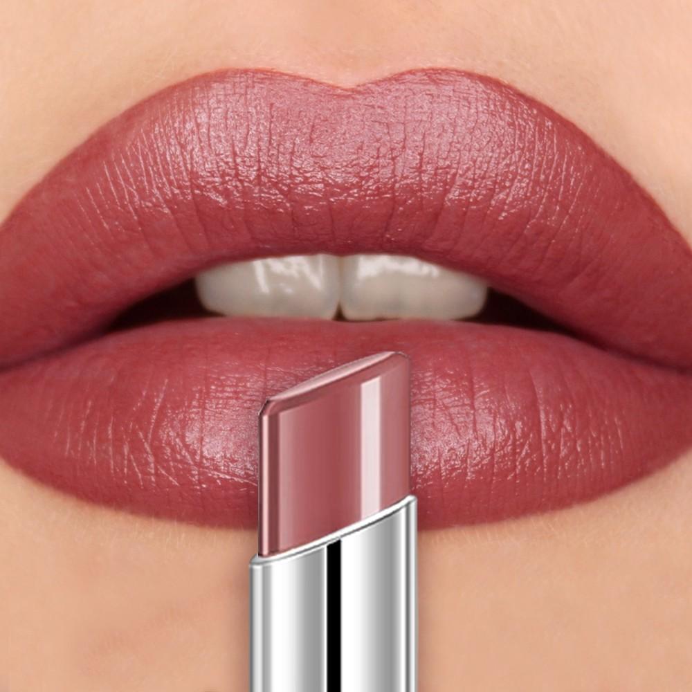 Huasurv Moisturizing Shimmer Lip Balm, Matte Finish Lipstick, Velvet Cream Texture, Smooth Application, Long-Lasting Glitter Makeup