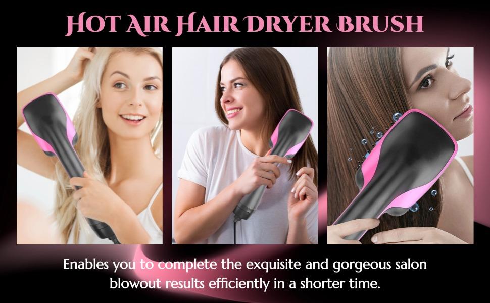 【2026】3 in 1 One Step Hair Dryer and Styler, Hair Dryer Brush ,Blow Dryer Brush in One, Negative Ion Hair Straightener ,Hot Air Styling Tool for Straightening Drying Smoothing,Hair Drying & Styling, Black 【2026】3 in 1 One Step Hair Dryer and Styler, Hair Dryer Brush ,Blow Dryer Brush in One, Negative Ion Hair Straightener ,Hot Air Styling Tool for Straightening Drying Smoothing,Hair Drying & Styling, Black