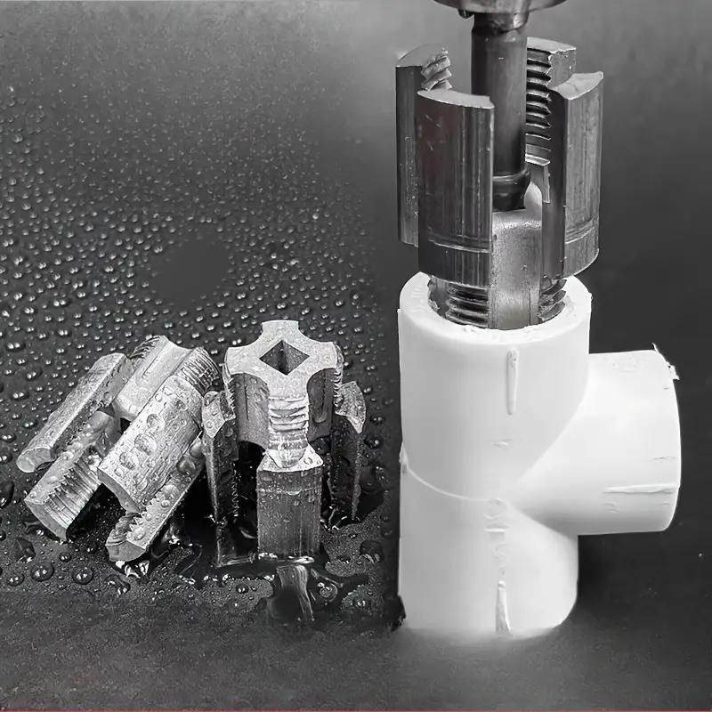 Efficient Pipe Threading Tool Set, Durable Alloy Steel Construction, Precision Internal & External Thread Cutting for PVC Ppr Pipes