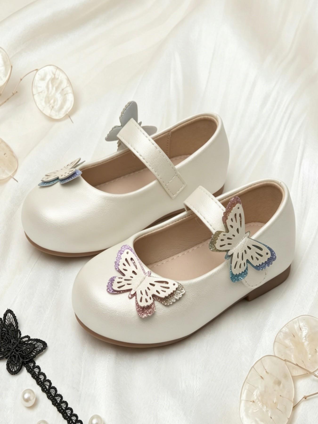 Girls' Bow Mary Jane Shoes, Soft Sole Anti-Slip Low Heel, Round Toe PU Leather, Casual All Seasons, Perfect for Parties and Weddings Girls' Bow Mary Jane Shoes, Soft Sole Anti-Slip Low Heel, Round Toe PU Leather, Casual All Seasons, Perfect for Parties and Weddings