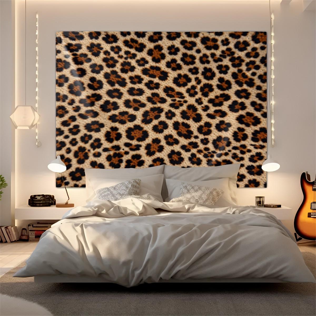 Leopard Print Tapestry, Multiple Styles, Soft Lightweight Durable, Wall Hanging Decor for Bedroom Living Room, Suitable for All People, Ideal Gift Choice