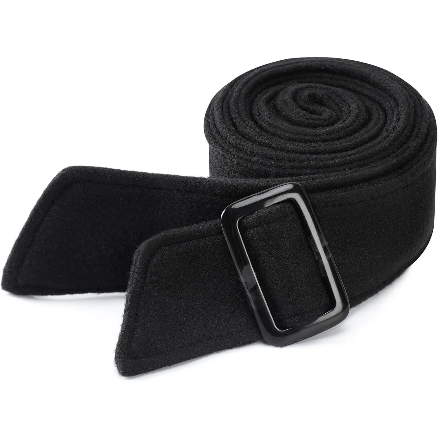 Wide Waist Belt Woolen Women Wrap Corset Belts for Overcoat Replacement Belt