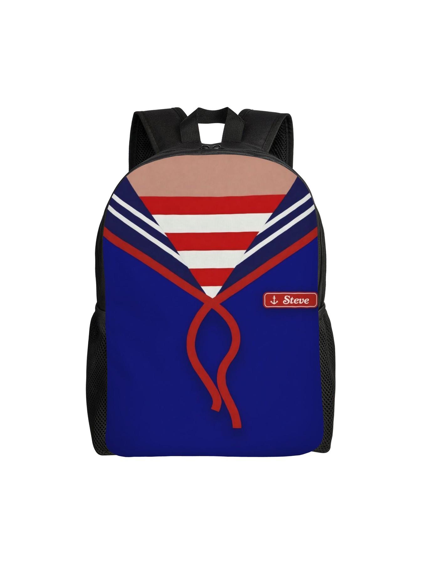 1 pc Bookbag Stranger Things Sturdy Shoulder Students Birthday Multi-Function Knapsack High School Back To School Season