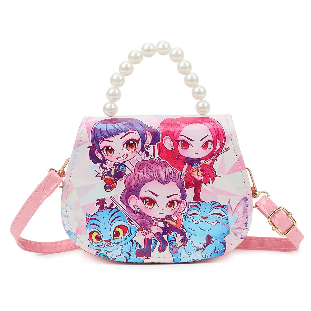 New Kids Crossbody Bag Witch Girl Group Coin Purse Kpop Anime Cute Storage Bag Cross-Border Hot Selling Shoulder Bag,summervibes