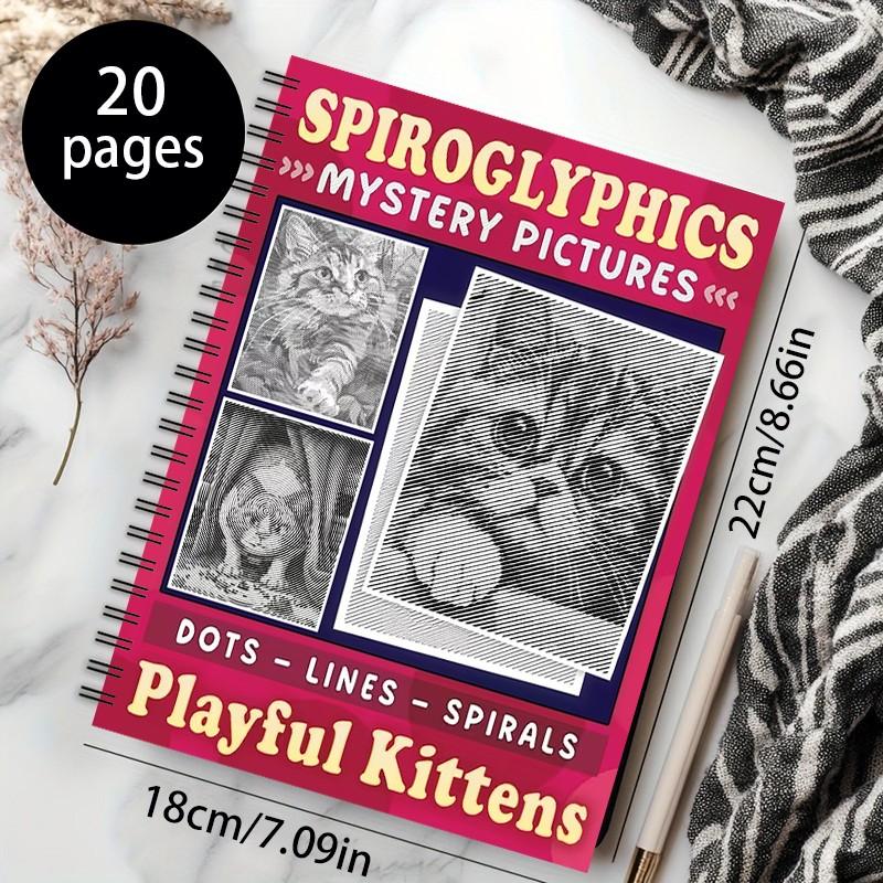 Fun Challenge Dot Line Book, Interesting Drawing Method, Perfect Gift, Unlock New Experience (pencil Not Included)