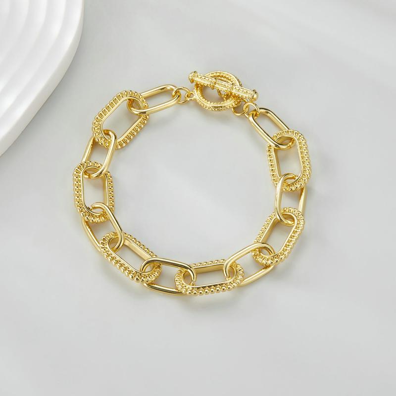 Aprilery 3 PCS Trendy Twisted Cable Cuff Bracelet Stack for Women | Adjustable Elastic Wire Cuff & Bangle Set Jewelry Gift