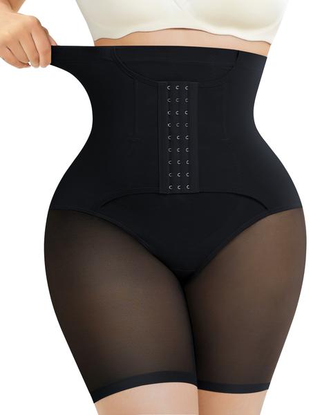 Women's High Waist Shapewear Shorts, Breathable Comfortable Shaper, High Stretch Shapewear Bottoms for Daily Wear Women's High Waist Shapewear Shorts, Breathable Comfortable Shaper, High Stretch Shapewear Bottoms for Daily Wear