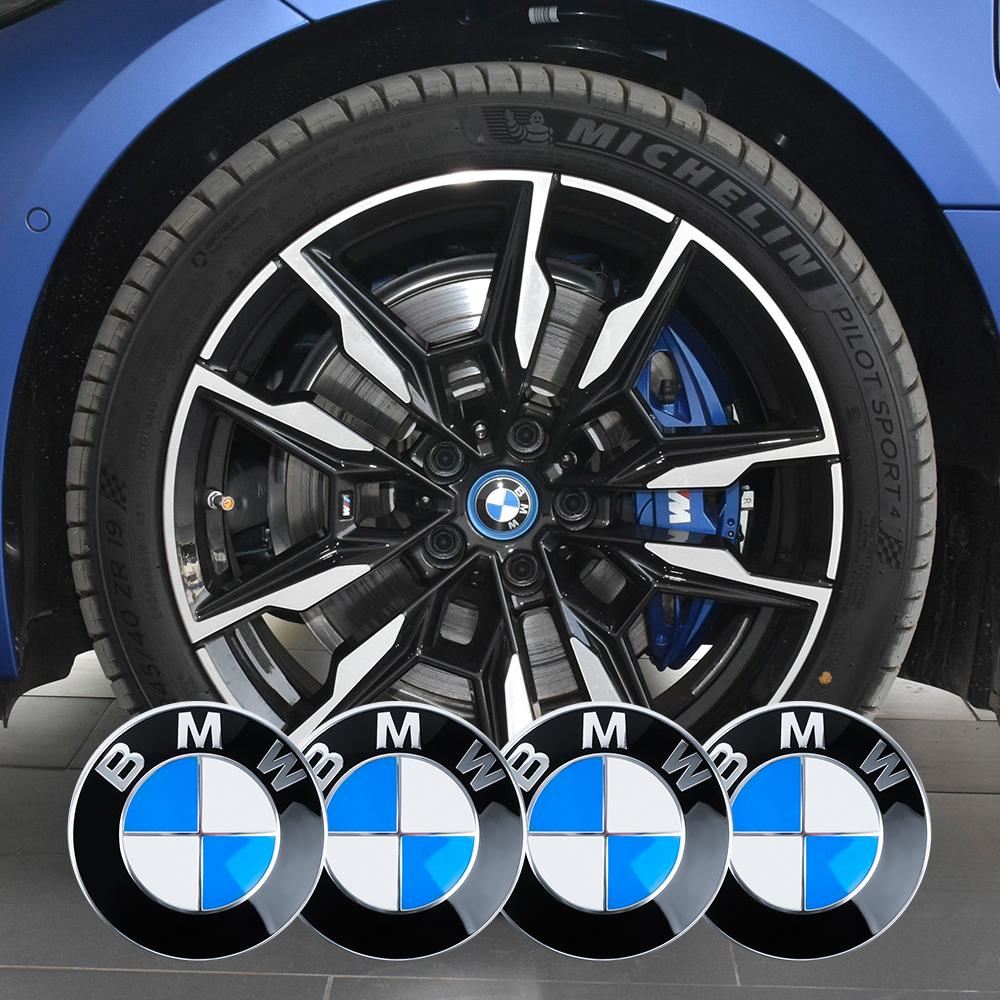 4Pcs 56/68MM Car Wheel Center Hub Caps Badge Wheel Cover Sticker For BMW E90 E91 E46 E39 E60 E53 F10 F07 F12 F13 G30 X3 X5 X2 X1 X7 M M2 M4