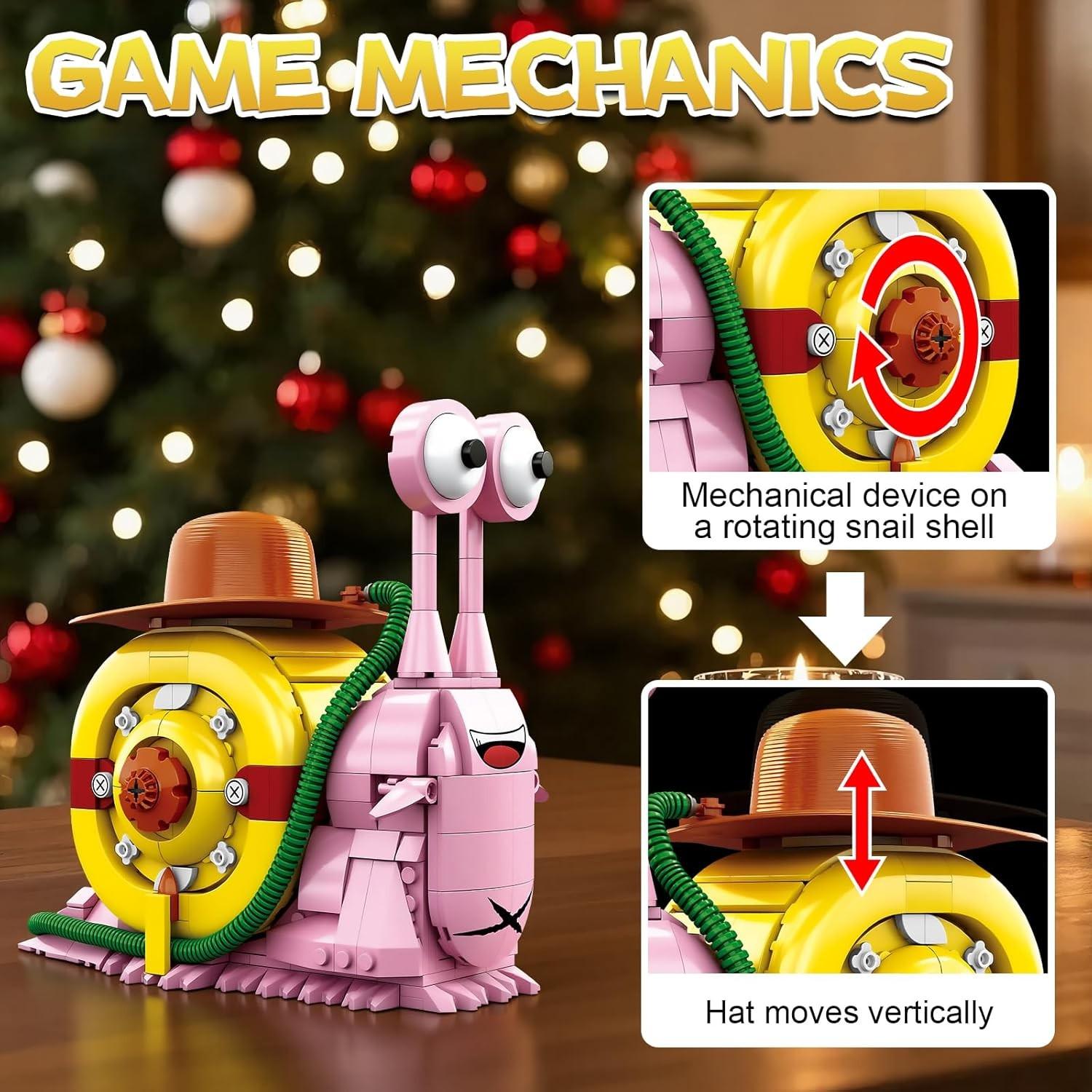 Plop plop plop~ ? Can you hear me? 573-piece One Piece best-selling Transponder Snail building blocks. Build your own iconic One Piece Transponder Snail! 3D educational assembly model ??&zwj;☠️ #OnePiece #AnimeGift