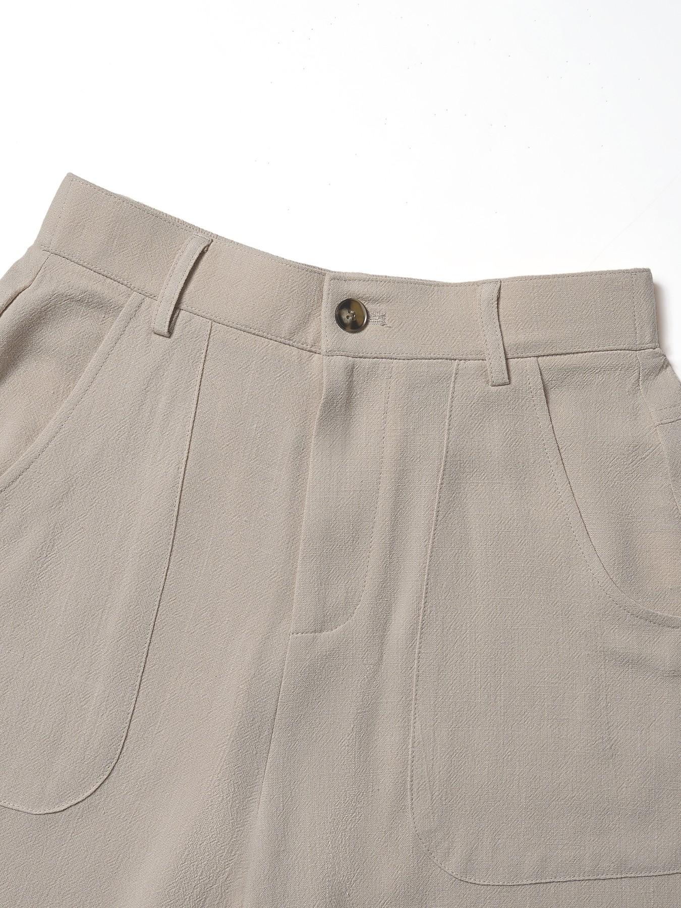 Women's Classical Linen Palazzo Pants Summer Flowy Wide Straight Leg Beach Trousers With Pocket Casual Solid Color Soft Elastic High Waist Lounge Pants Travel Vacation Bottoms Date Brunch Home Work Streetwear Outfit Women's Classical Linen Palazzo Pants Summer Flowy Wide Straight Leg Beach Trousers With Pocket Casual Solid Color Soft Elastic High Waist Lounge Pants Travel Vacation Bottoms Date Brunch Home Work Streetwear Outfit