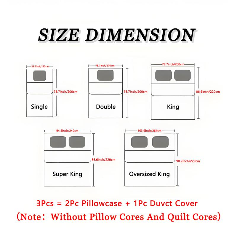 3pcs WWE patterned Decorative bedding set, duvet cover and pillowcases, multi-color printing, for all seasons, ideal for home and guest rooms, suitable for family, friends and lovers, best gift and for, 1 Duvet Cover + 2 Pillowcases (No Insert)