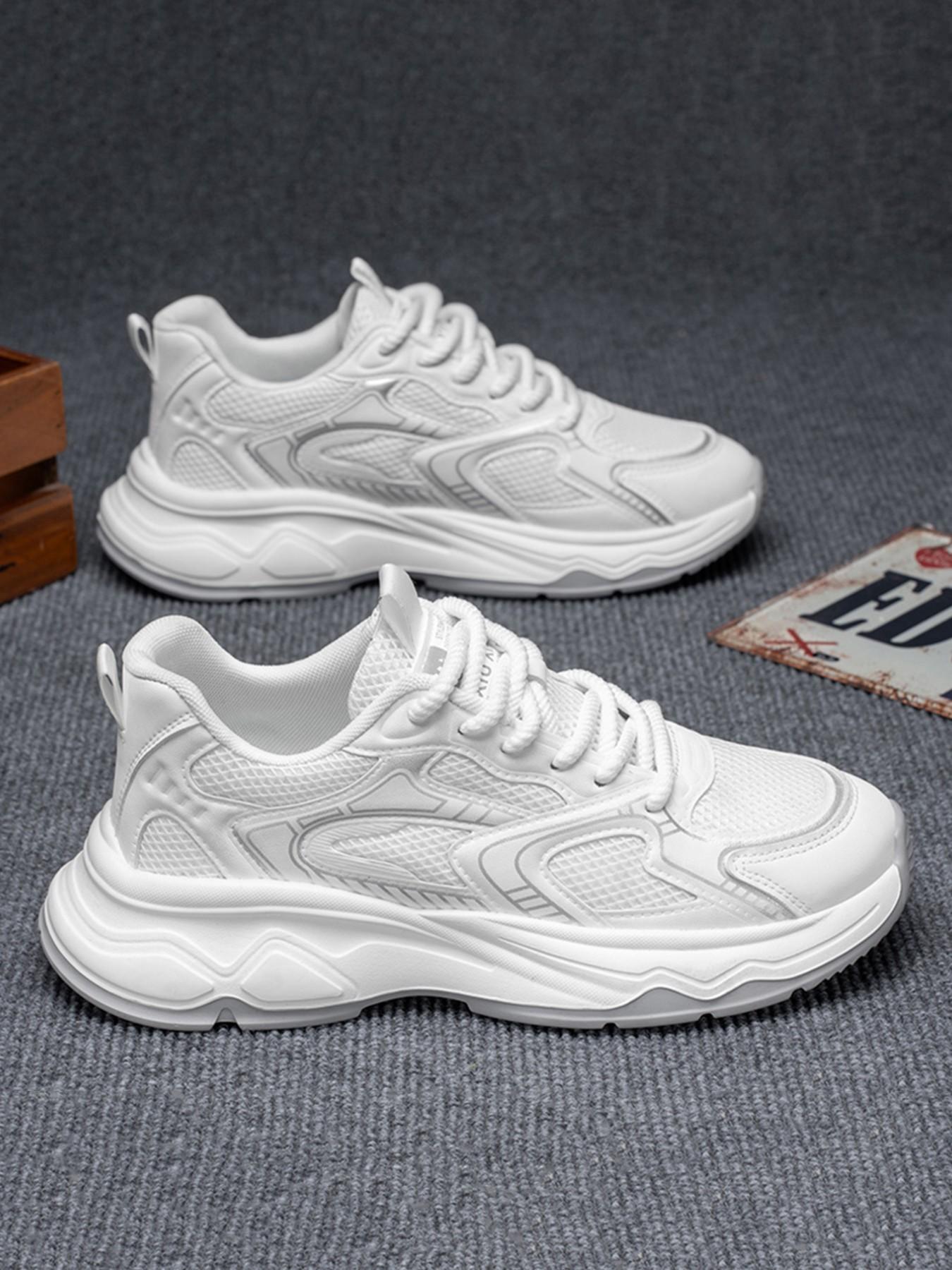 Men's Vintage Retro Height-Increasing Casual Sports Shoes, Breathable Soft Sole Anti-Slip, Couple Running Shoes, Size 39-44, Spring Summer 2026